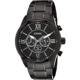 Correa de reloj Fossil BQ1127 Acero inoxidable Negro 26mm